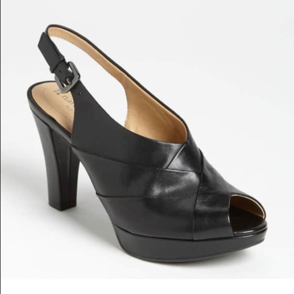 Naturalizer Kassidy Slingback Peep Toe Platform